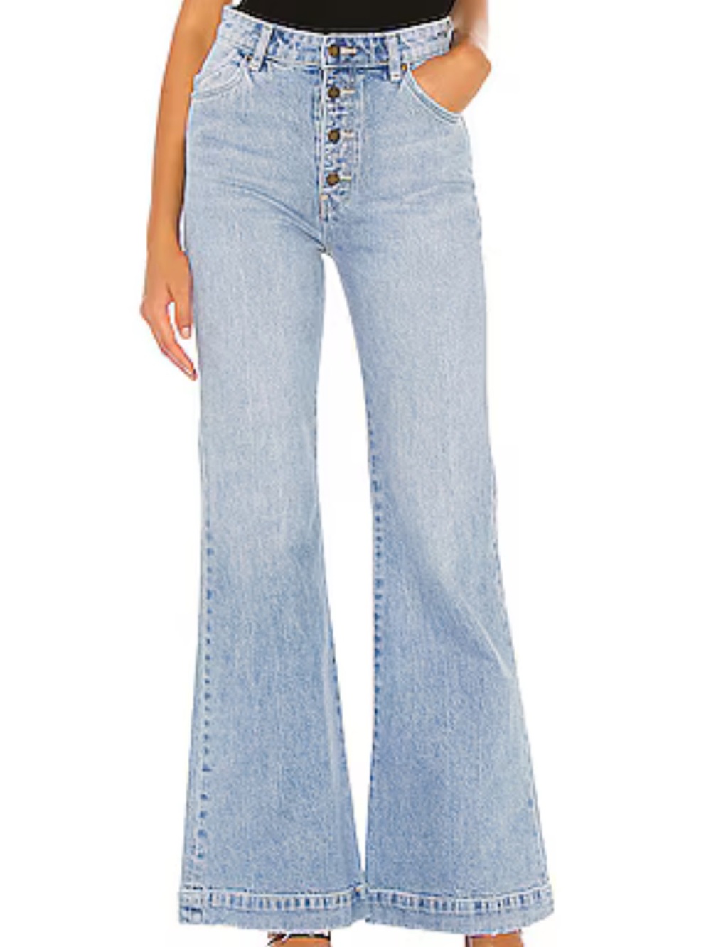 ROLLA'S eastcoast flare high rise faded vintage NWT o